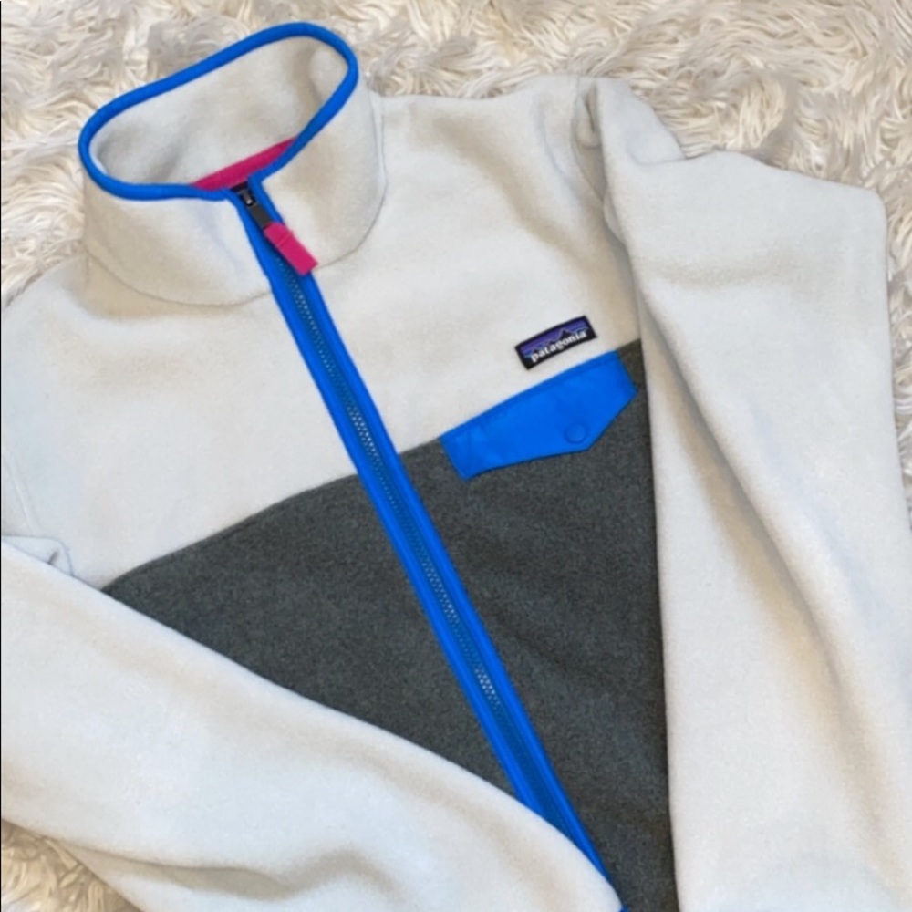 Patagonia Synchilla Full Zip Snap-T Fleece Jacket